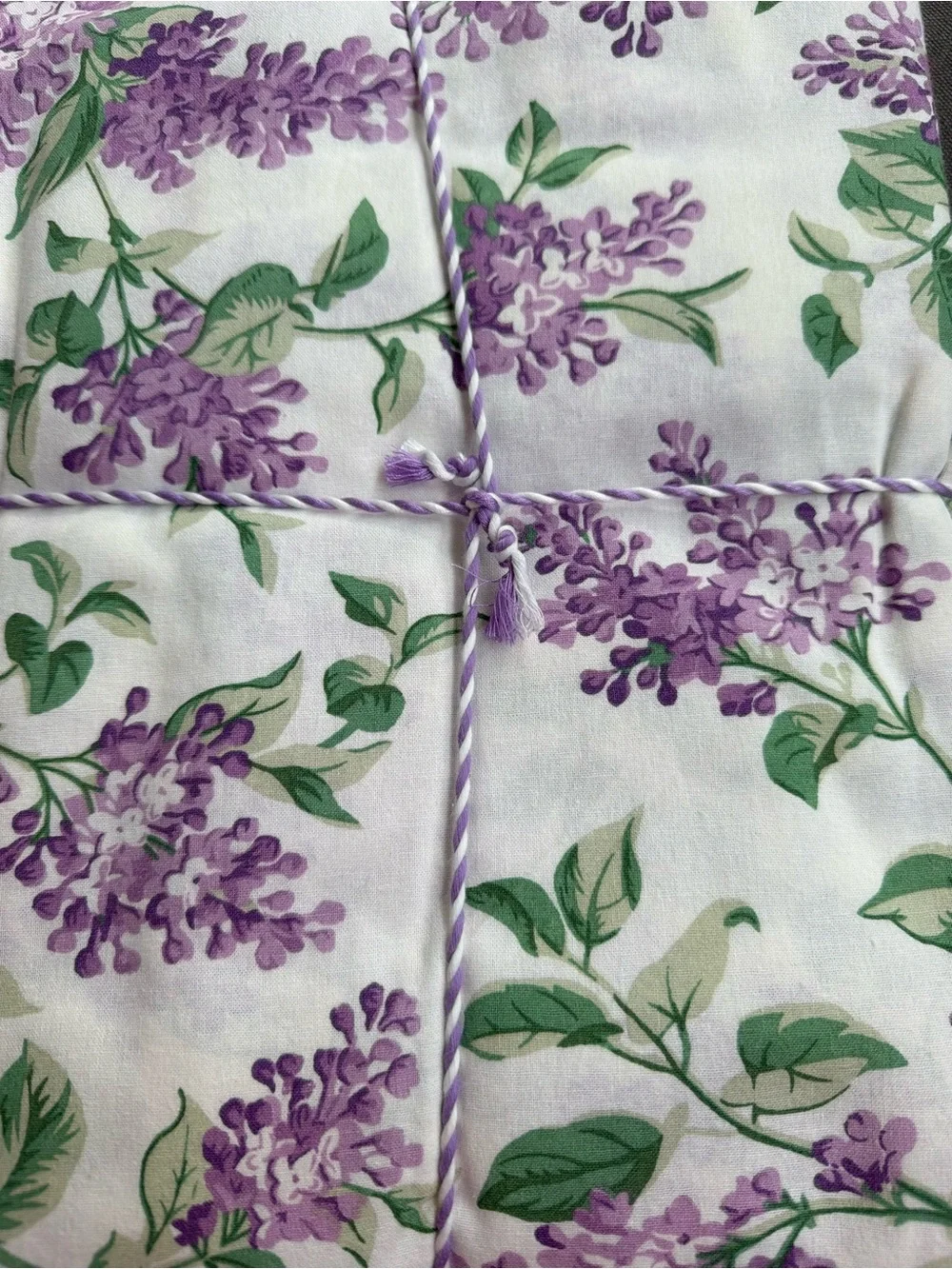 April Cornell Lilac Festival 70” Round Tablecloth NEW